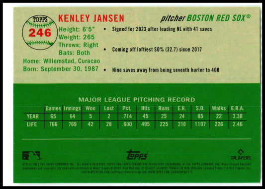 2023 Topps Chrome Platinum Anniversary #246 Kenley Jansen