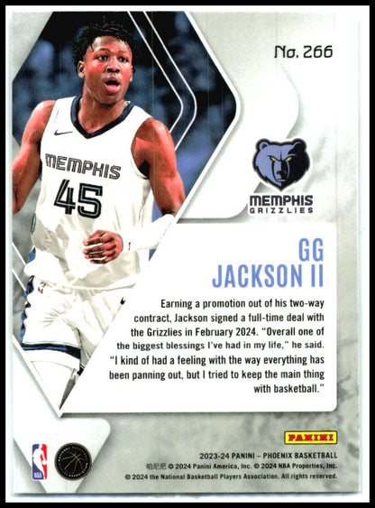 2023-24 Panini Phoenix #266 GG Jackson II