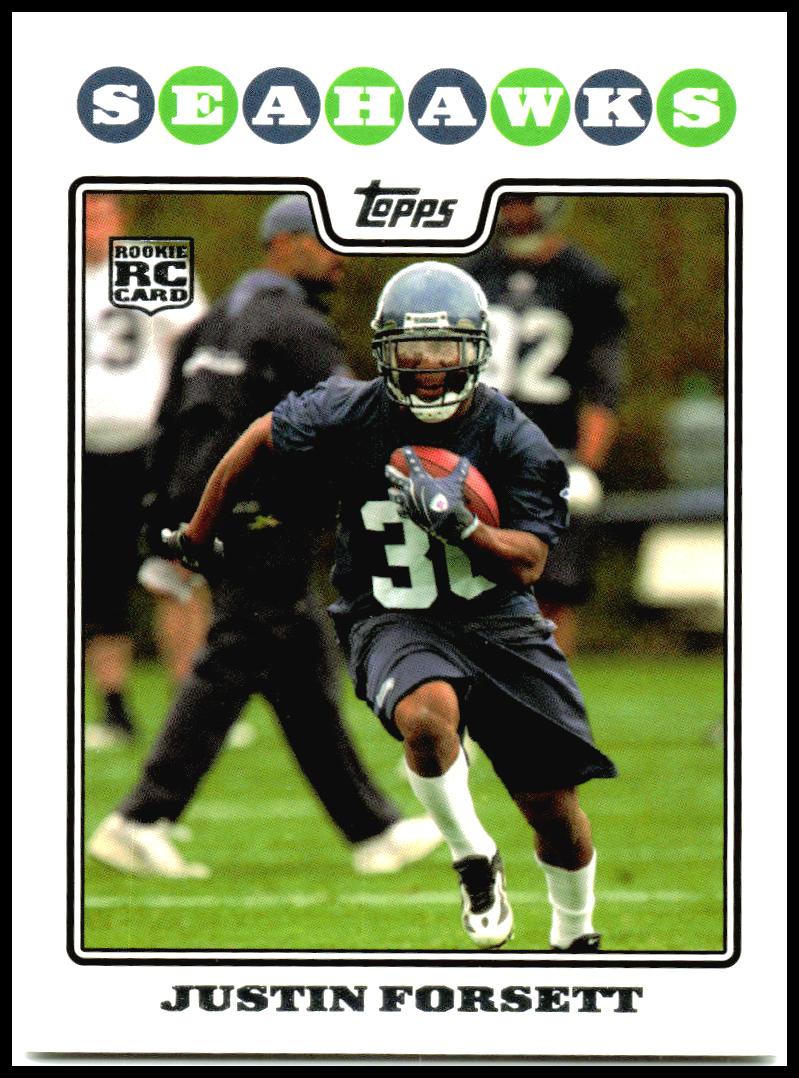 2008 Topps #362a Justin Forsett