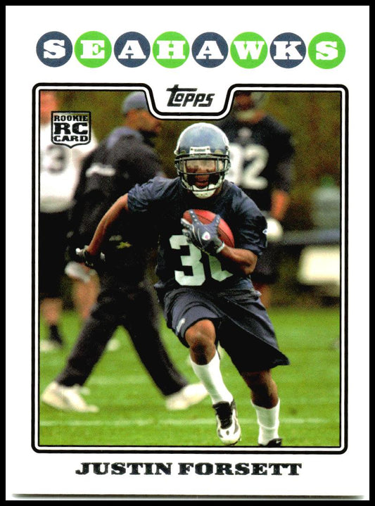 2008 Topps #362a Justin Forsett