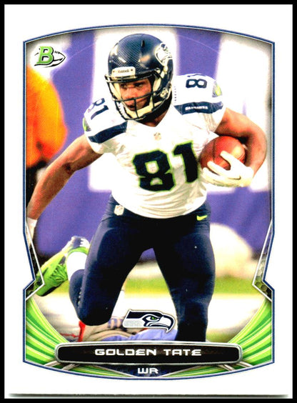 2014 Bowman #73 Golden Tate Veterans Black