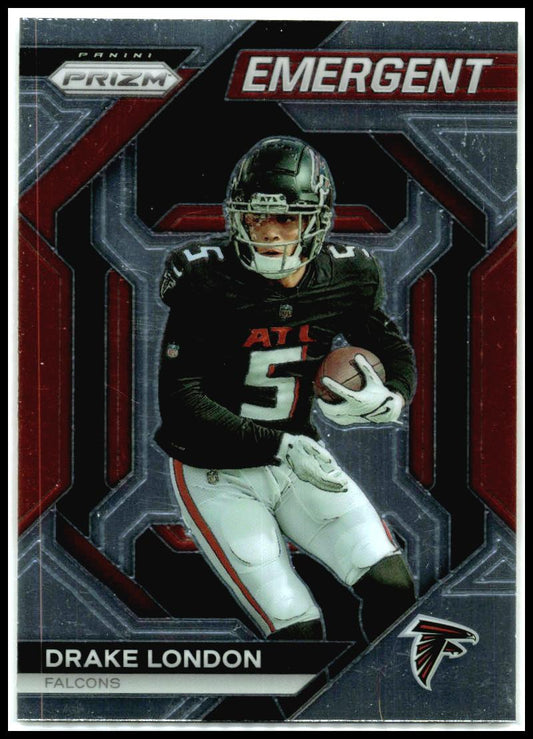 2023 Panini Prizm #H-9 Drake London Emergent