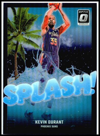 2024-25 Donruss Optic Splash! Purple #10 Kevin Durant Phoenix Suns