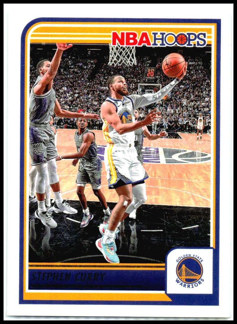 2023-24 Hoops Purple #35 Stephen Curry Golden State Warriors