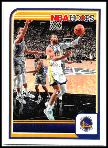2023-24 Hoops Purple #35 Stephen Curry Golden State Warriors