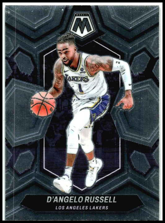 2023-24 Panini Mosaic #5 D'Angelo Russell Los Angeles Lakers