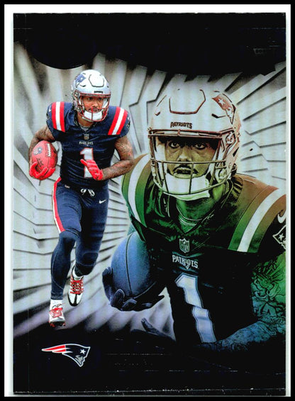 2024 Panini Illusions Retail #60 Ja’Lynn Polk Rookie New England Patriots