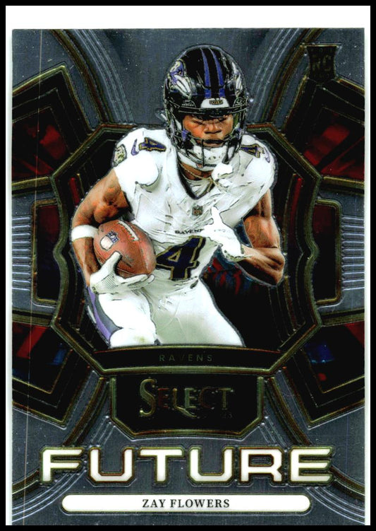 2023 Panini Select Future #FUT-ZFL Zay Flowers Baltimore Ravens