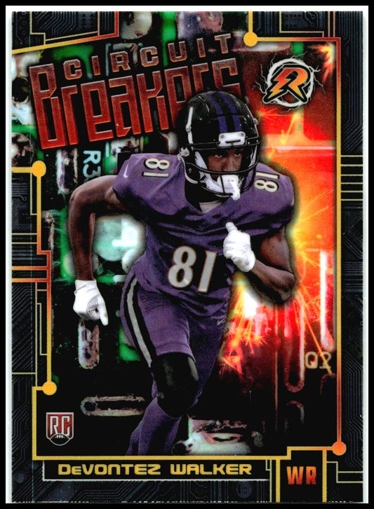 2024 Topps Resurgence Circuit Breakers #CB-21 DeVontez Walker Baltimore Ravens