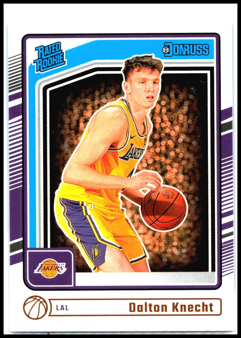 2024-25 Donruss #227 Dalton Knecht Rookie Los Angeles Lakers
