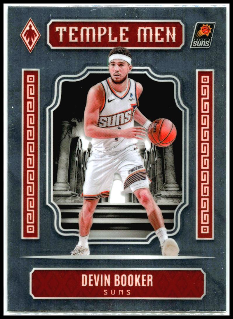 2023-24 Panini Phoenix Temple Men #17 Devin Booker Phoenix Suns