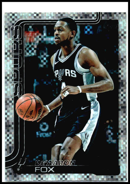 2025-26 Topps Victory SSP #196 De'Aaron Fox San Antonio Spurs