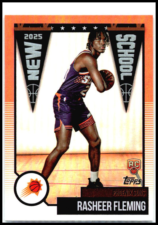 2025-26 Topps New School #NS-31 Rasheer Fleming Phoenix Suns