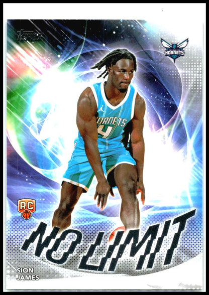 2025-26 Topps No Limit #NL-33 Sion James Charlotte Hornets