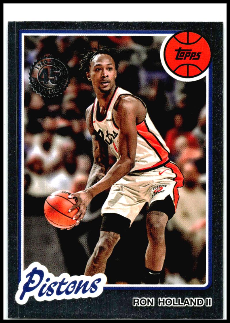 2025-26 Topps 1980-81 Topps Basketball #80BK-39 Ron Holland II Detroit Pistons