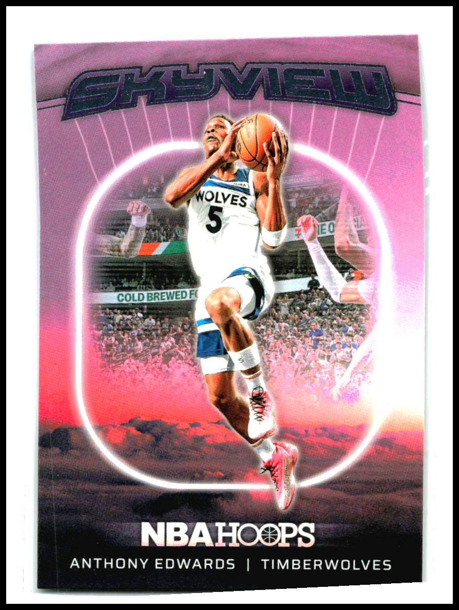 2024-25 Hoops Skyview #11 Anthony Edwards Minnesota Timberwolves