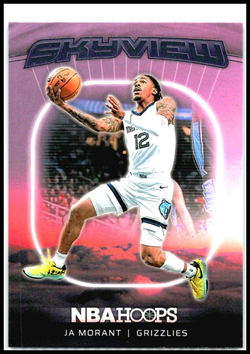 2024-25 Hoops Skyview #25 Ja Morant Memphis Grizzlies