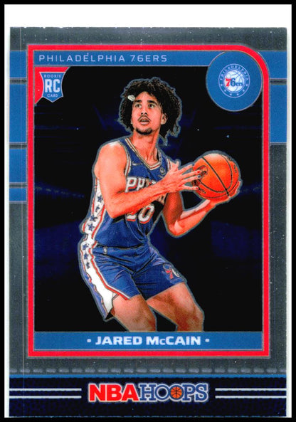 2024-25 Hoops #246 Jared McCain Rookie Philadelphia 76ers