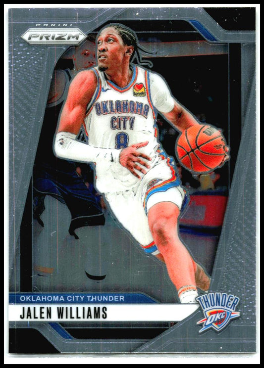 2024-25 Panini Prizm #65 Jalen Williams Oklahoma City Thunder