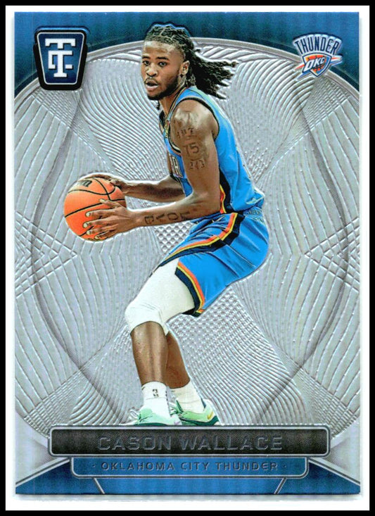 2024-25 Panini Totally Certified #123 Cason Wallace Oklahoma City Thunder