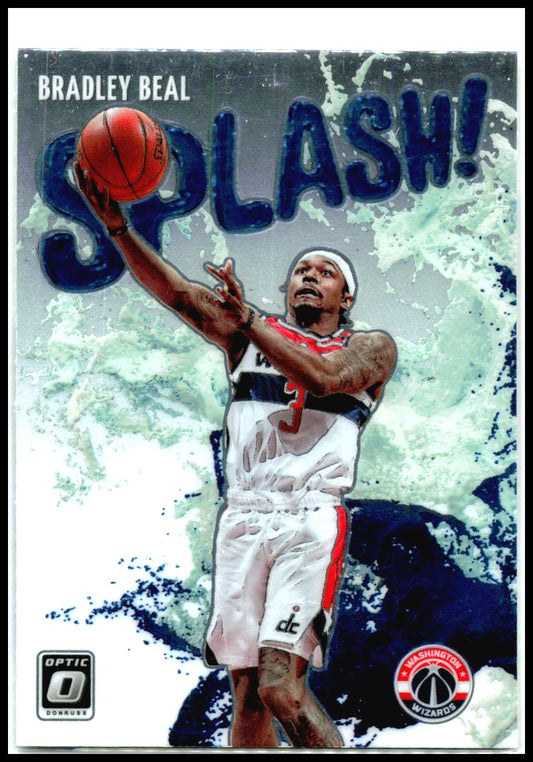 2021-22 Donruss Optic Splash! #10 Bradley Beal Washington Wizards