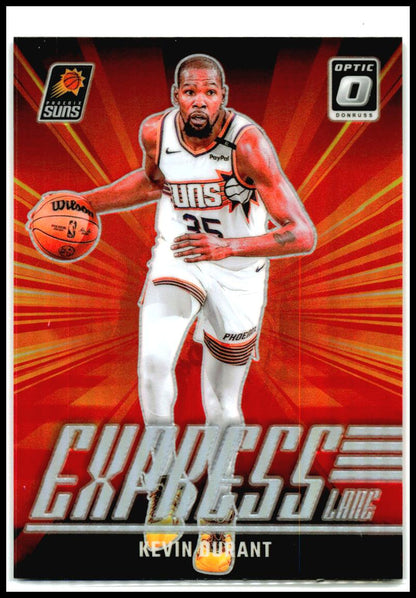 2024-25 Donruss Optic Express Lane Holo #18 Kevin Durant Phoenix Suns