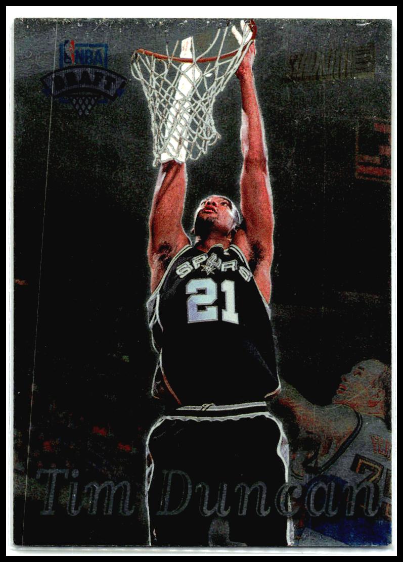 1997-98 Stadium Club #201 Tim Duncan Rookie San Antonio Spurs