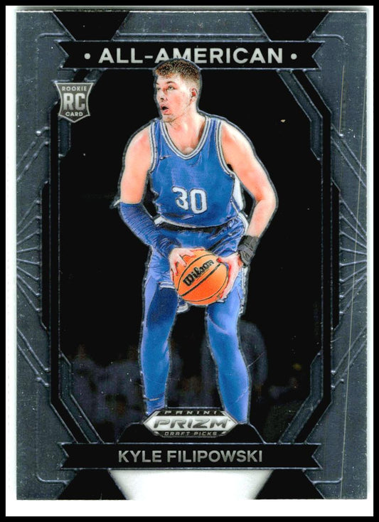 2024 Panini Prizm Draft Picks All-American #20 Kyle Filipowski Duke Blue Devils