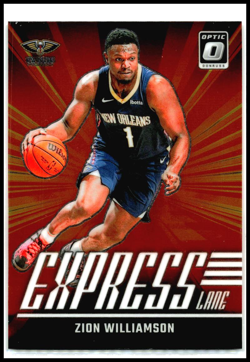 2024-25 Donruss Optic Express Lane #20 Zion Williamson New Orleans Pelicans