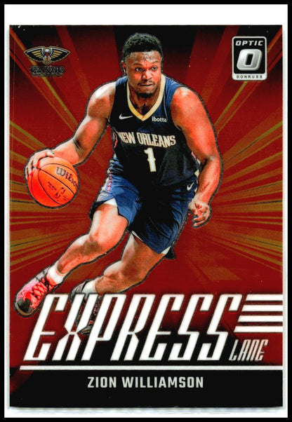 2024-25 Donruss Optic Express Lane #20 Zion Williamson New Orleans Pelicans