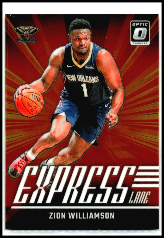 2024-25 Donruss Optic Express Lane #20 Zion Williamson New Orleans Pelicans