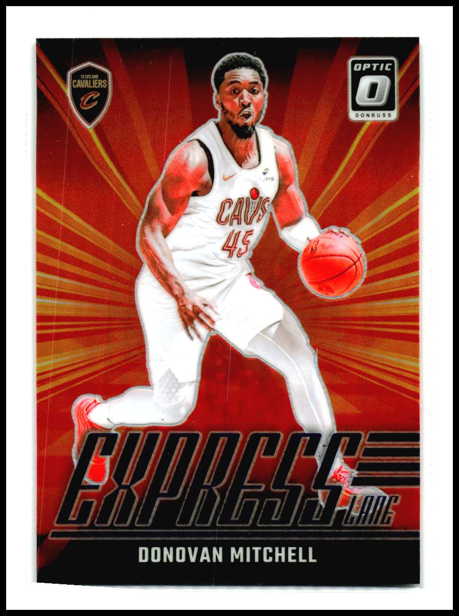 2024-25 Donruss Optic Express Lane Purple #12 Donovan Mitchell Cavaliers