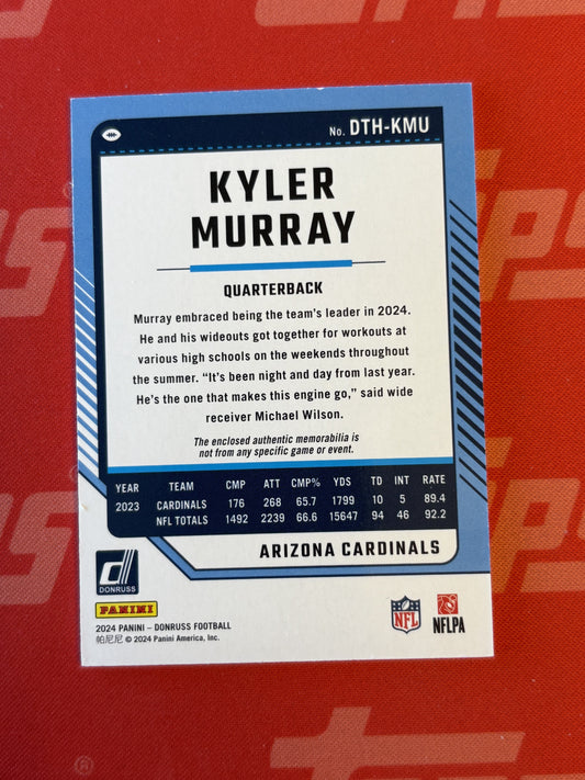 2024 Donruss Donruss Threads #DTH-KMU Kyler Murray Arizona Cardinals