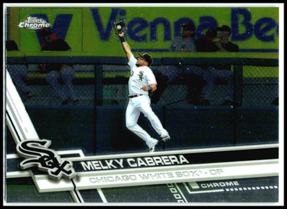 2017 Topps Chrome #166 Melky Cabrera Chicago White Sox