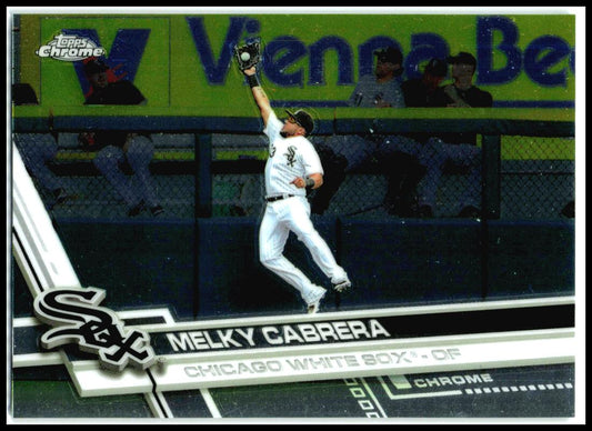 2017 Topps Chrome #166 Melky Cabrera Chicago White Sox