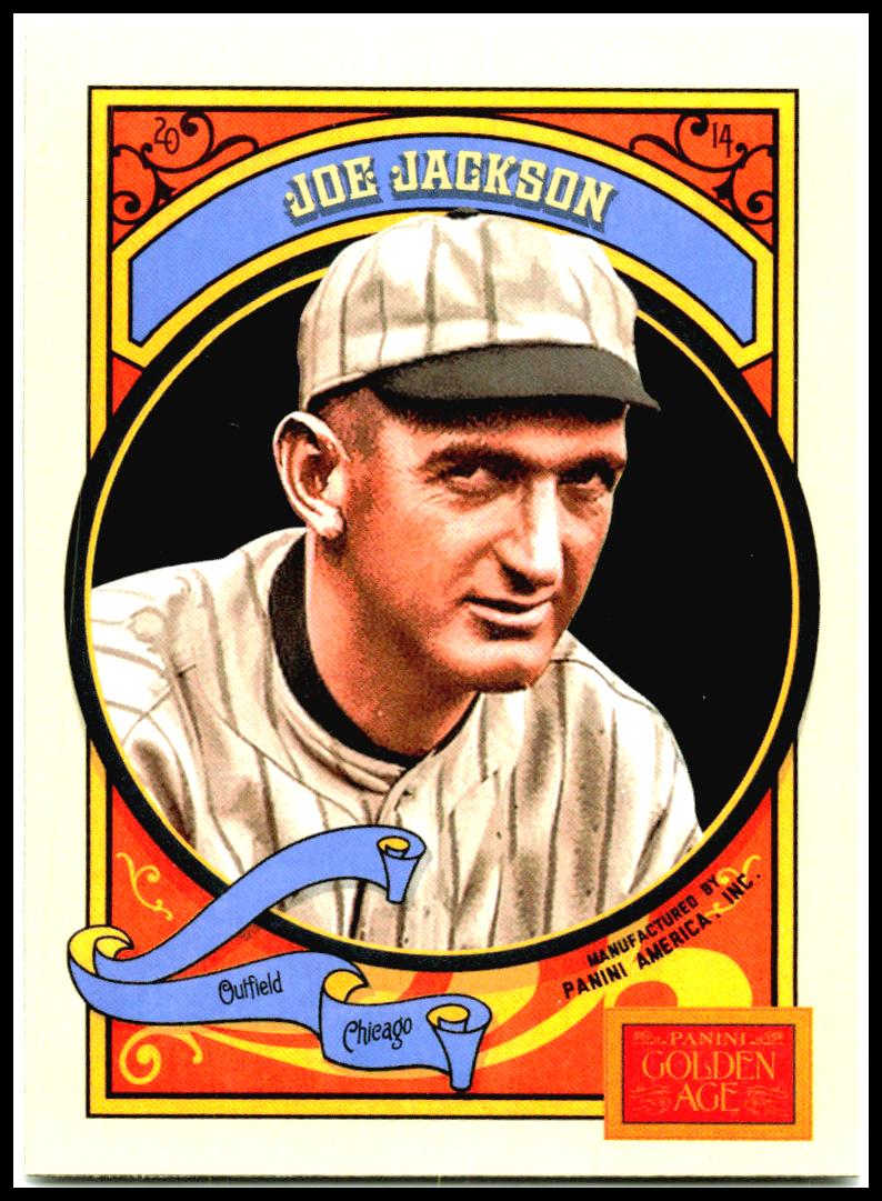 2014 Panini Golden Age #25 Joe Jackson Chicago White Sox