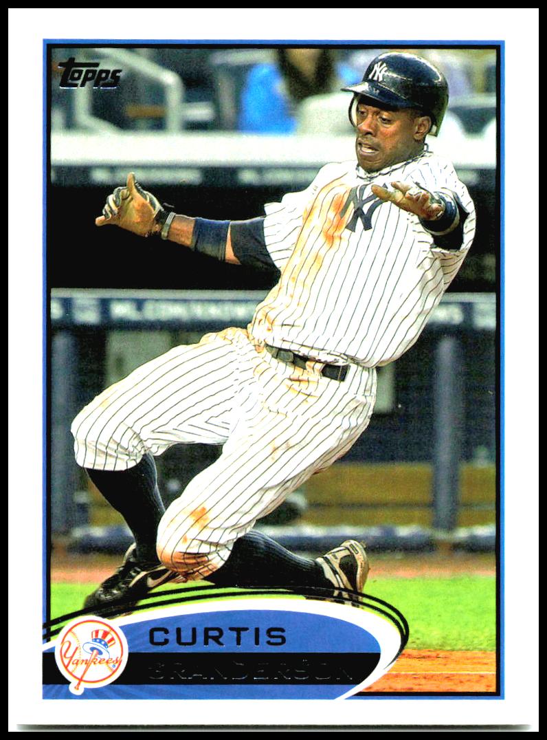 2012 Topps New York Yankees #NYY7 Curtis Granderson New York Yankees