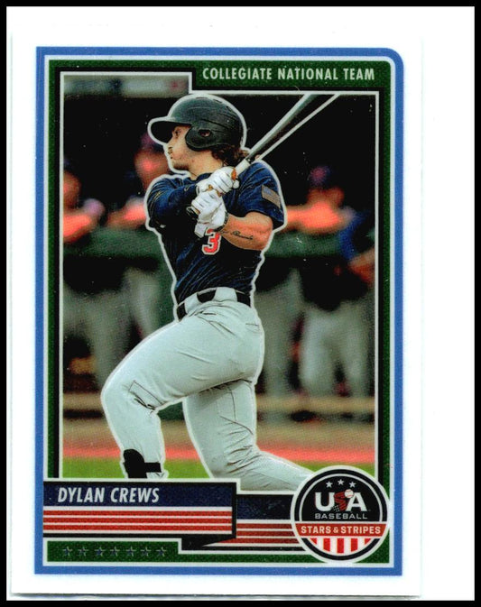 2023 Panini Stars & Stripes USA Baseball #64 Dylan Crews