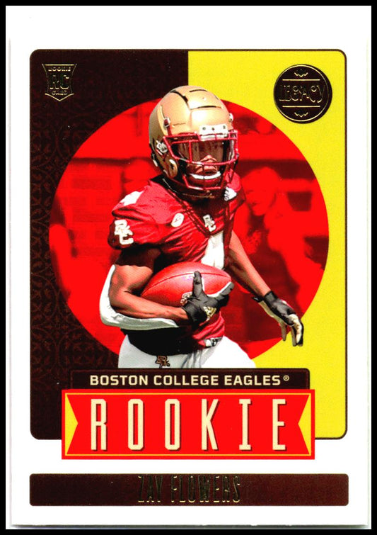 2023 Panini Legacy #168 Zay Flowers Rookie Ravens