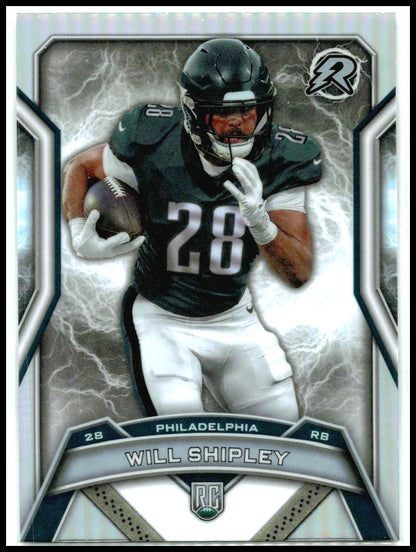 2024 Topps Resurgence Refractor #175 Will Shipley Rookie Philadelphia Eagles