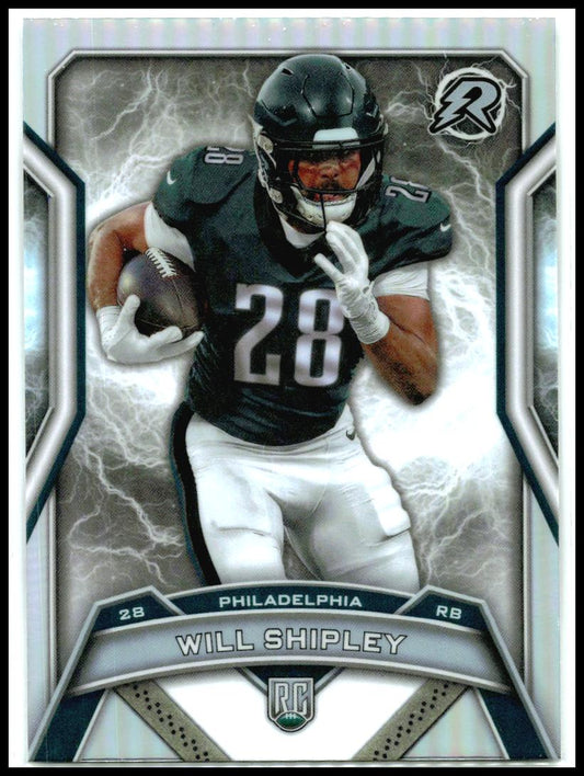 2024 Topps Resurgence Refractor #175 Will Shipley Rookie Philadelphia Eagles