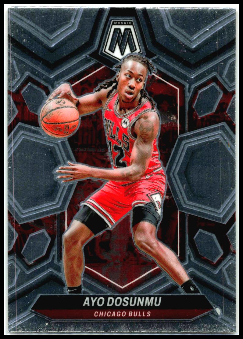 2023-24 Panini Mosaic #68 Ayo Dosunmu Chicago Bulls