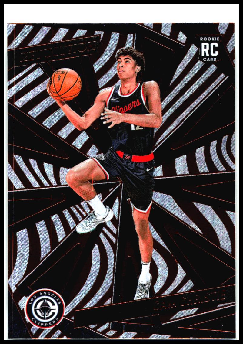 2024-25 Panini Revolution #113 Cam Christie Rookie Los Angeles Clippers