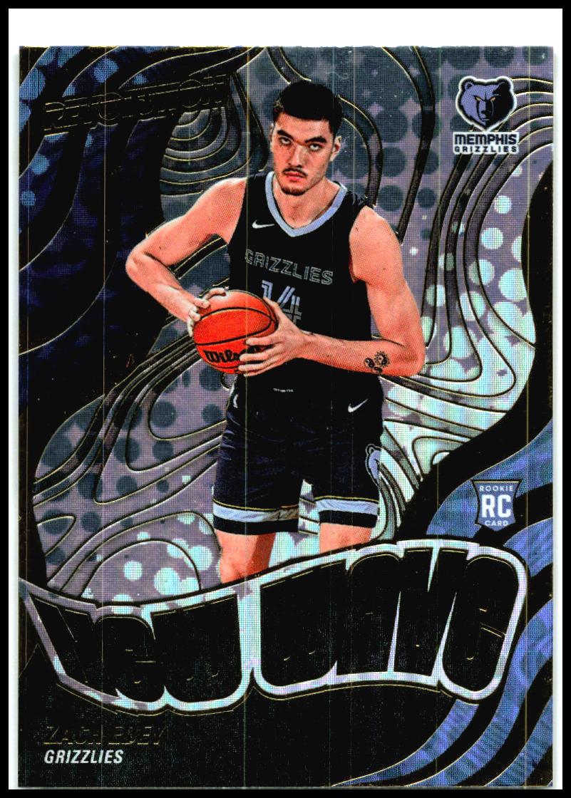 2024-25 Panini Revolution New Wave #10 Zach Edey Memphis Grizzlies