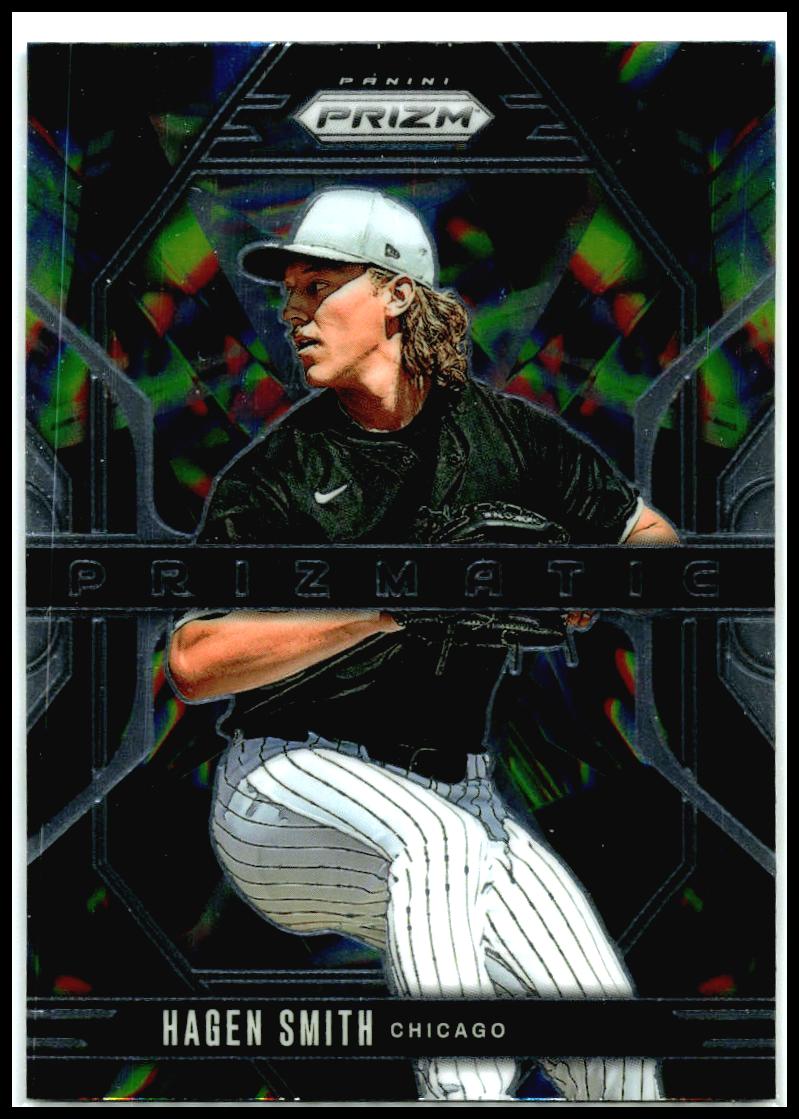 2025 Panini Prizm Prizmatic #18 Hagen Smith Chicago White Sox