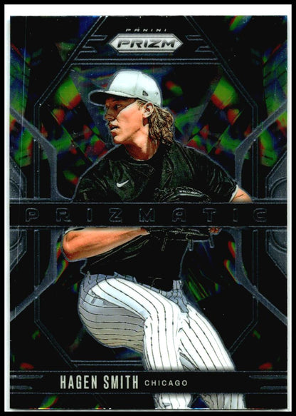 2025 Panini Prizm Prizmatic #18 Hagen Smith Chicago White Sox