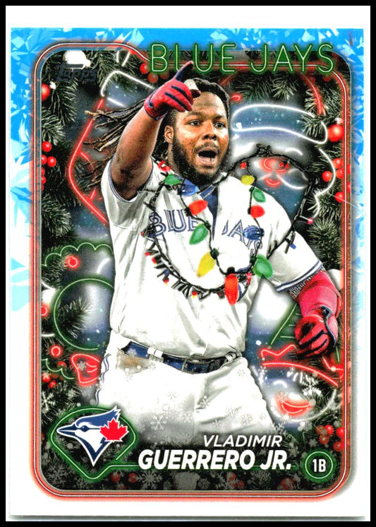 2024 Topps Holiday #H133b Vladimir Guerrero Jr. Toronto Blue Jays