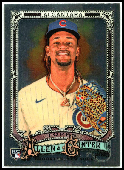 2025 Topps Allen & Ginter Chrome #83 Kevin Alcántara