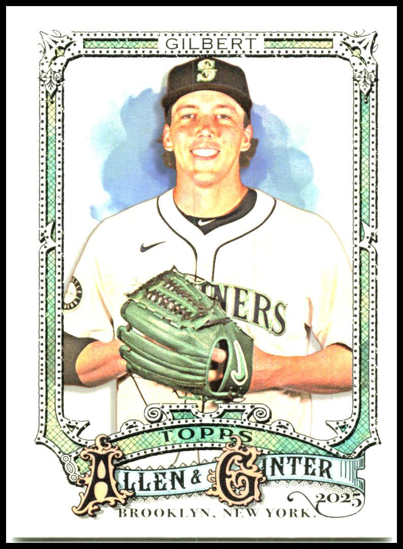 2025 Topps Allen & Ginter #239 Logan Gilbert Seattle Mariners