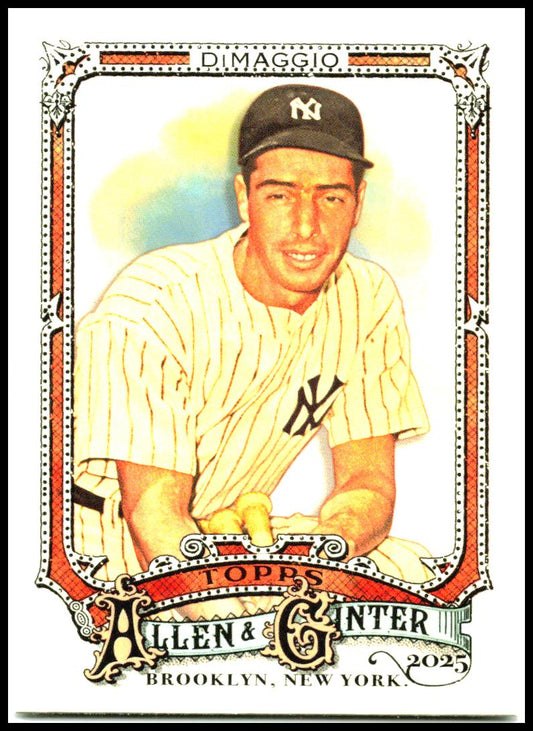 2025 Topps Allen & Ginter #342 Joe DiMaggio